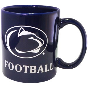 navy mug athletic logo football image
